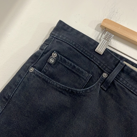 Adriano Goldschmied The Graduate Tailored Leg Black Denim 38 waist - Picture 4 of 16